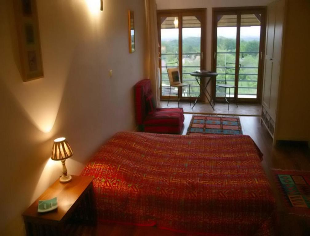La Grange Aux Loirs B&B Courtioux Rum bild